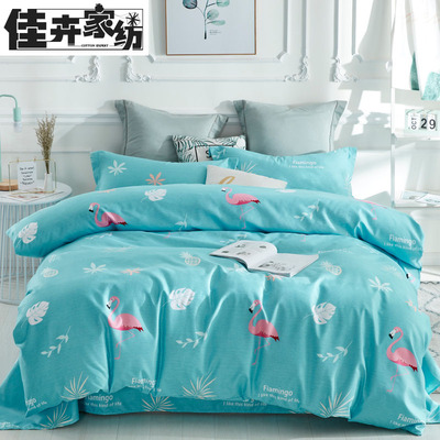 亲肤透气床上加厚四件套