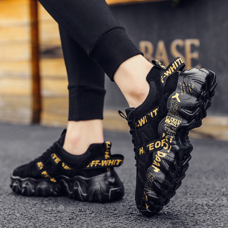 Men's shoes autumn 2022 new trend all-match youth sports leisure running increase ins dad tide shoes