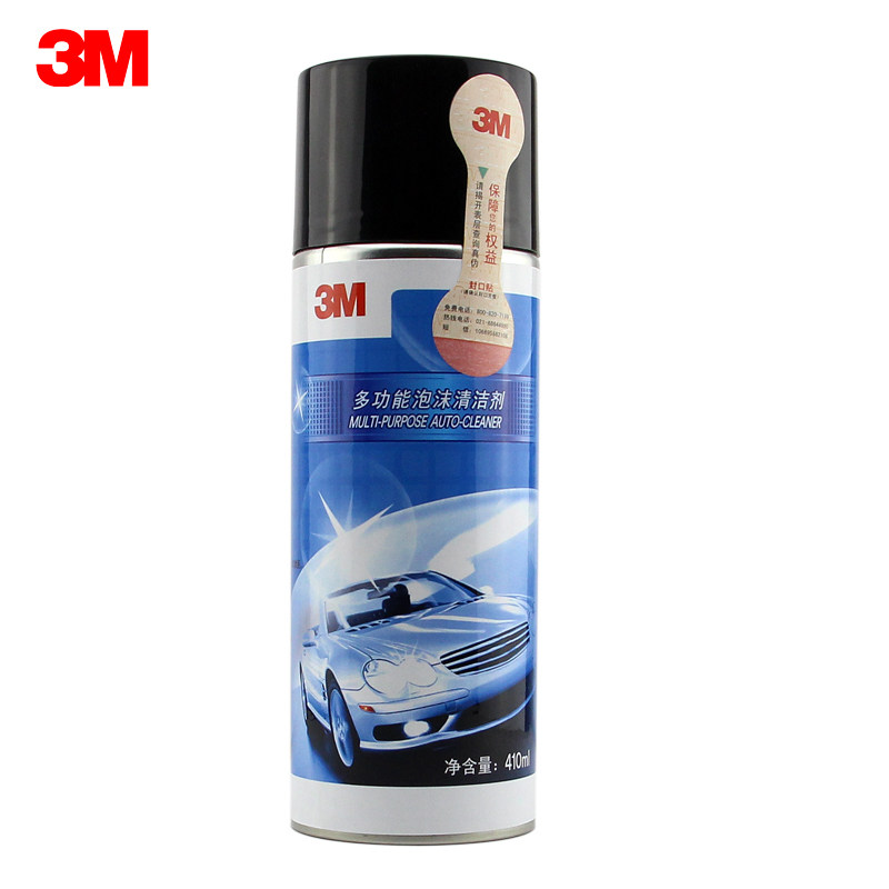 3m Car Interior Cleaner Multifunctional Foam Cleaning Roof Flannel