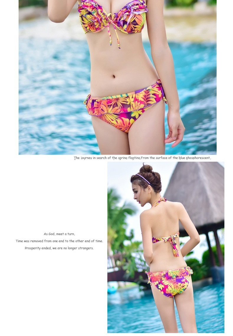 Cặp đôi đồ bơi phù hợp với bikini nữ quần đi biển gợi cảm 	đồ đôi maxi đi biển