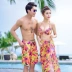 Bikini áo tắm ba mảnh tạo cảm giác nữ tính cho người ngực nhỏ tập hợp có gọng áo tắm bikini Hàn Quốc áo tắm suối nước nóng - Bikinis