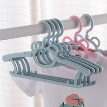 Childrens clothes rack drying baby non-slip small baby multi-function clothes hook Household clothes stand drying clothes rack Hanging clothes rack