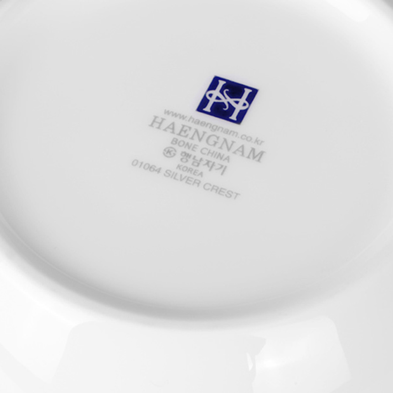 HAENGNAM Han Guoxing south China knight corners of 7.5 inches deep dish two ipads porcelain tableware soup plate sets