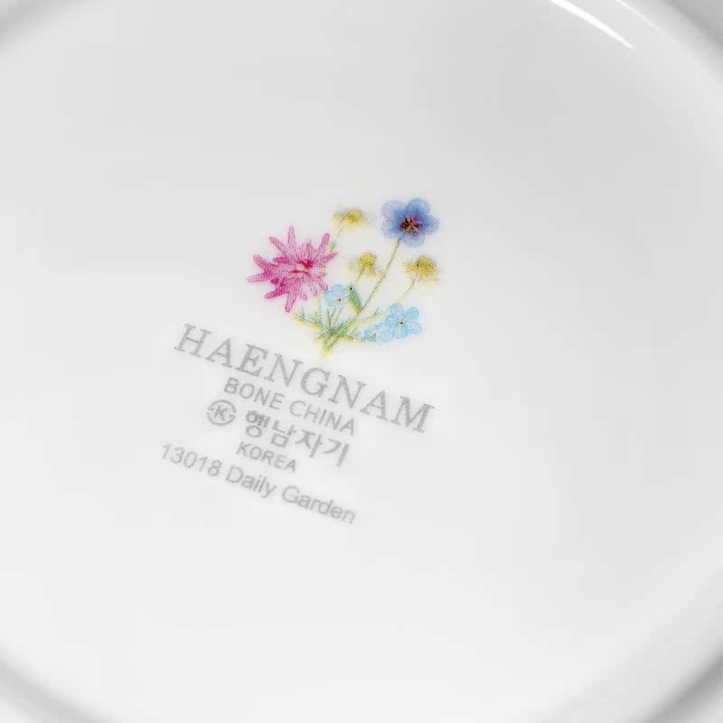 HAENGNAM Han Guoxing 6.5 inch square south China says deep dish only 2 ipads porcelain tableware soup plate plate