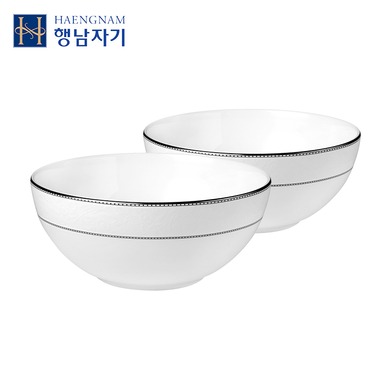 HAENGNAM Han Guoxing south China silver 7 cc rainbow such use two south Korean native ipads porcelain tableware