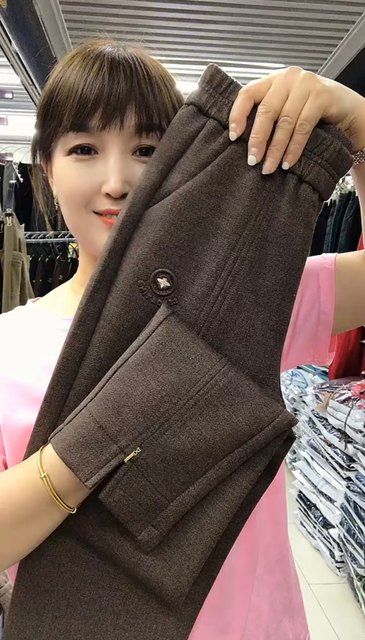 ໃນຕົ້ນລະດູໃບໄມ້ປົ່ງໃຫມ່ stretch woolen petite pants ມີຂາ slit, ກາງເກງສະບາຍທີ່ນິຍົມ, pants harem ຄົນອັບເດດ: ແລະ versatile ສໍາລັບແມ່ຍິງ