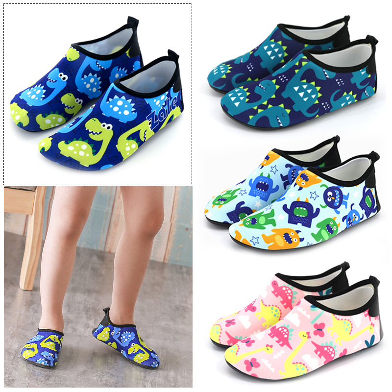 Diving snorkeling beach shoes and socks for men and women summer non-slip adult quick-drying anti-cut soft bottom children swimming wading upstream shoes