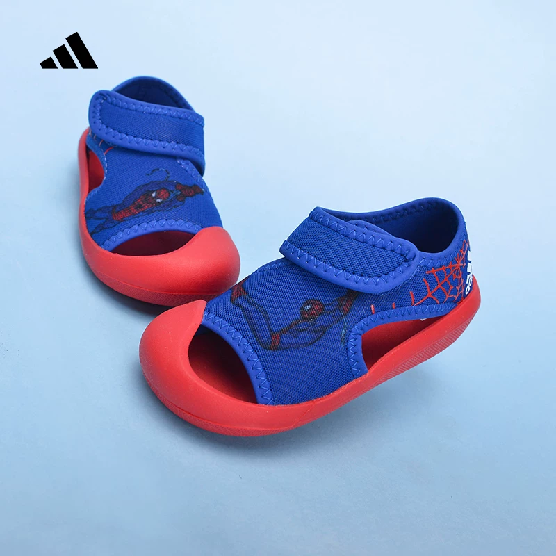 Сандалии летние для мальчиков с липучкой, Adidas, Disney