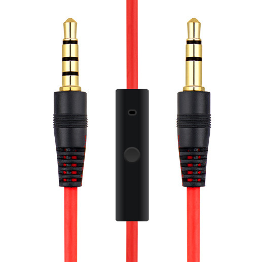 Audio Cable with Microphone (Only for Our Own Customers, Not for Retail Sale)