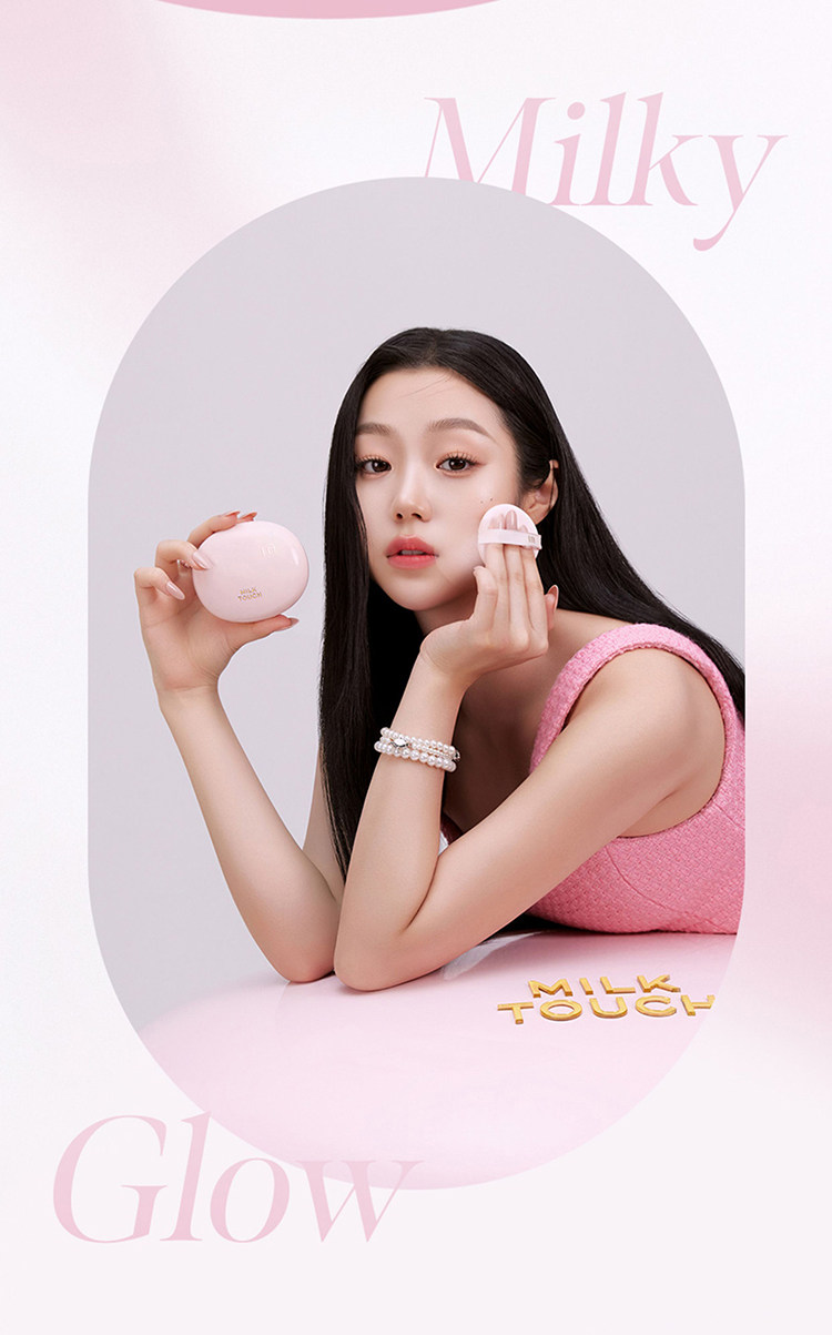 воздушная подушка 限定套~韩国新品milk touch雪媚娘气垫高遮瑕bb霜奶油肌轻薄水润 Others