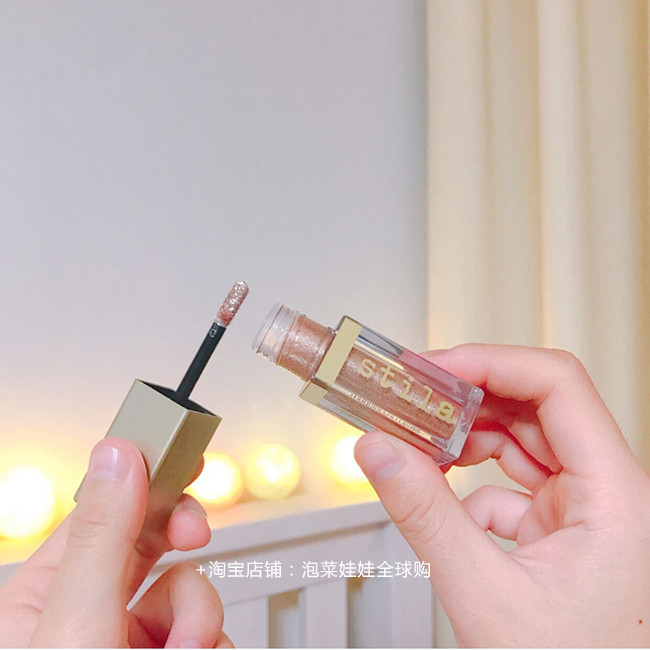 Cửa hàng miễn thuế Hàn Quốc Stila / Stina Liquid Eye Shadow mèo con karma / kim cương bụi phấn mắt the face shop