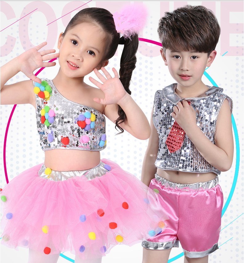 Trang phục trẻ em ngày tết trang phục khiêu vũ mẫu giáo trang phục bé trai và bé gái trang phục biểu diễn cho bé trai