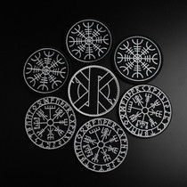 Viking Runavin Odin logos vking guidesEmbroidery Magic Posted armband clothespatch backpack