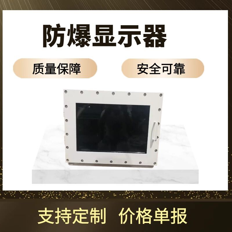 Explosion-proof display Explosion-proof camera back-end monitoring equipment Stainless steel carbon steel spray material supports customization