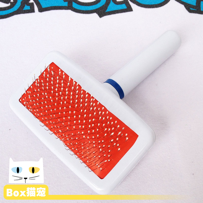 Pet Cat Needle Comb Cat Dog Large Number Small Comb Row Comb Pin Comb Flea Comb With Protection Point Special Little White Comb