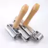 Leather steel roller Hand push wheel Roller roller Crimping device Crimping device Rubber roller Leather rolling wheel Small mill