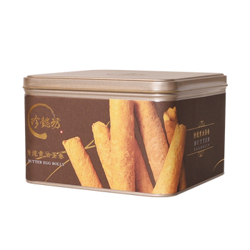 Zhenyifang Hong Kong Traditional Original Butter Egg Roll 2 Cans Biscuit Gift Box Snacks Leisure Food
