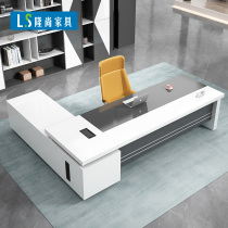 Bosboard table simple modern manager table chief desk commercial atmosphere office table and chair combination manager table big class