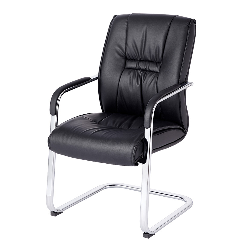 Longshang computer chair office chair boss chair home chair conference chair swivel chair training chair fashion simple chair bow