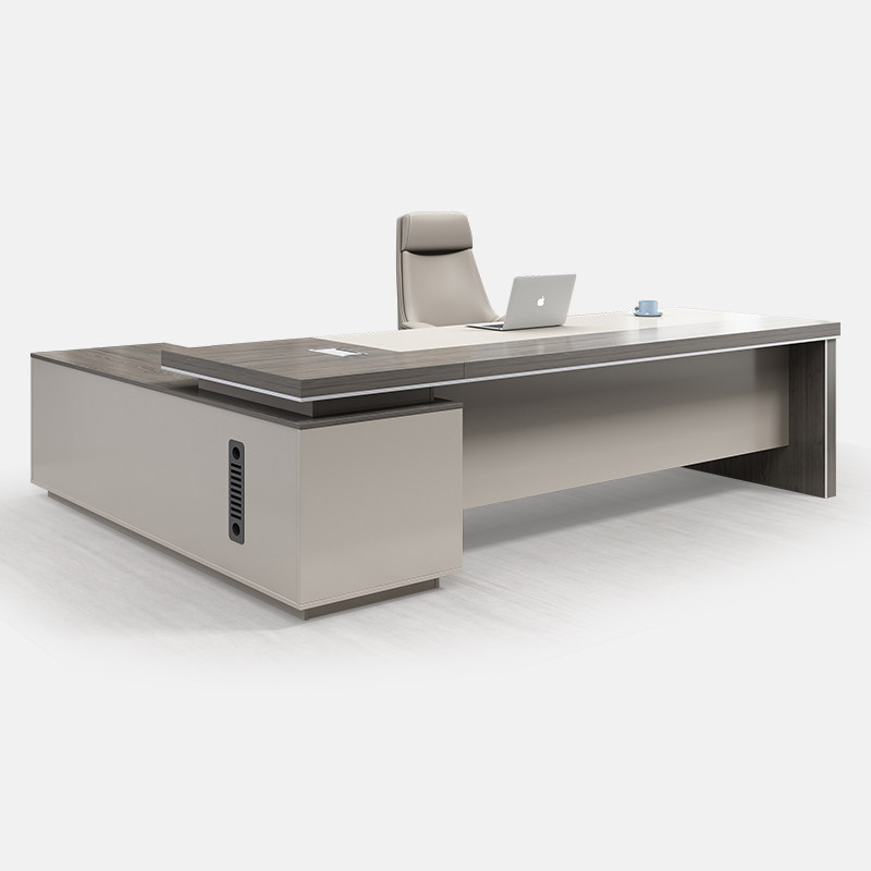 Longchamps Boss Desk desk General Manager Office Foshan Boss Big Bandai President's Desk Chair