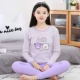 Quần áo mùa thu thiếu niên quần dài của phụ nữ cotton mỏng phù hợp với cô gái đồ lót nhiệt đồ lót học sinh trung học cơ sở áo len bông lớn trẻ em - Phù hợp với nóng lên