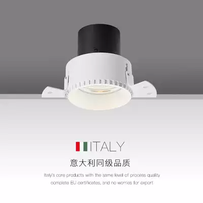 Downlight LED ceiling lamp home living room corridor aisle porch creative simple round embedded hole lamp cave lamp