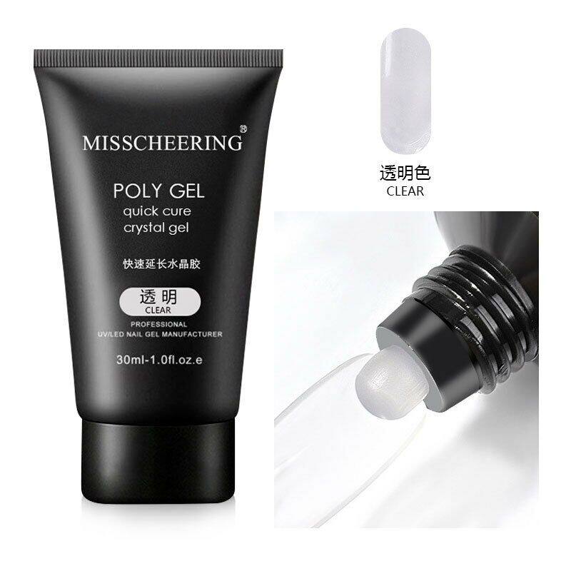 Transparent Model Gum Free of paper Nails Quick Extension Phototherapy Glue Complete 2020 Mesh Red Extension Glue Medecchia Store