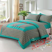 Bedding wedding cotton 32 disc buckle Shandong old coarse cloth four-piece cotton thick non-ball Special