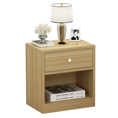 Minimalist modern bed Nightstand Hotel hotel Folklore Private bedside storage cabinet Easy table and chairs apartment complete set of furniture