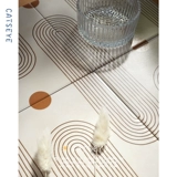 Кошачий крем кремовый ветер ванная плитка маленькая плит