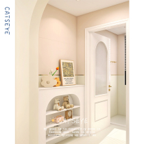 Cat Eye Morandy Soft Toilet Microcement Tile Cream Mate Mate Wall - tile Kitchen Toilet tiles floor tiles