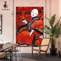 Cat Eye Glass Mosaic Fine Cut Painting Genguan Background Wall Neoclassical Living Room Tile Aisle Wall Painting Background Wall