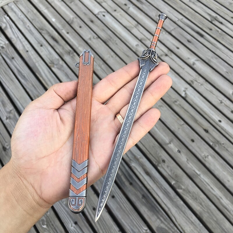 Multiple Ruyi Xiaobao sword Mini Longquan city short sword Han sword Mini sword soldier arms & TV knife sword unopened