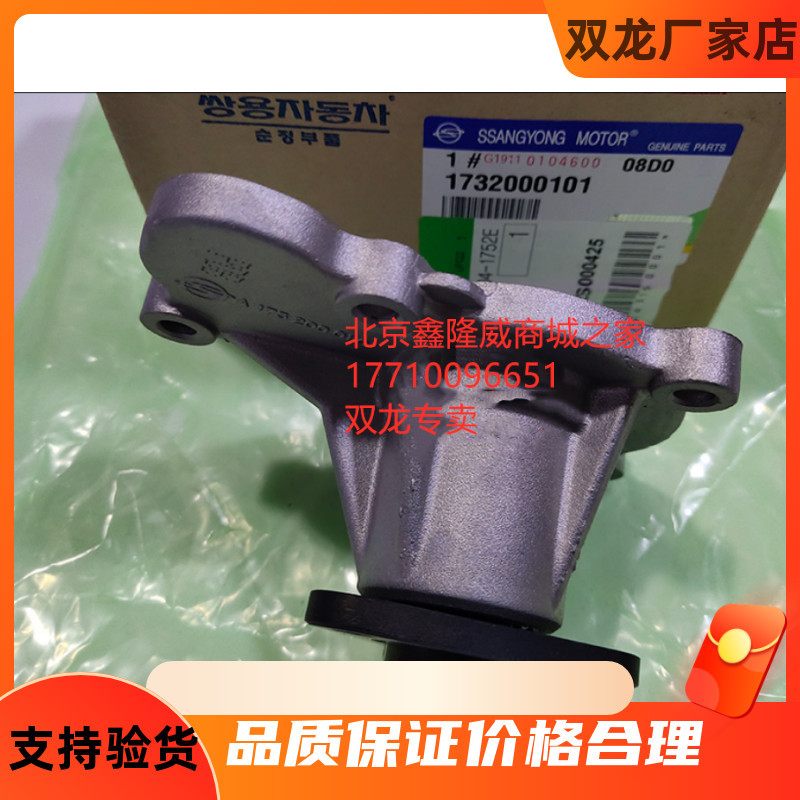 Ssangyong Tiviera Engine Cooling Water Pump Antifreeze Circulation Water Pump Water Pump Assembly 1732000101
