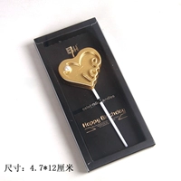 D444 Золотая любовь с жемчужными свечами