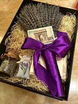 Lavender dry bouquet wholesale to send girlfriend Valentines Day gift home decoration natural real bouquet affordable home