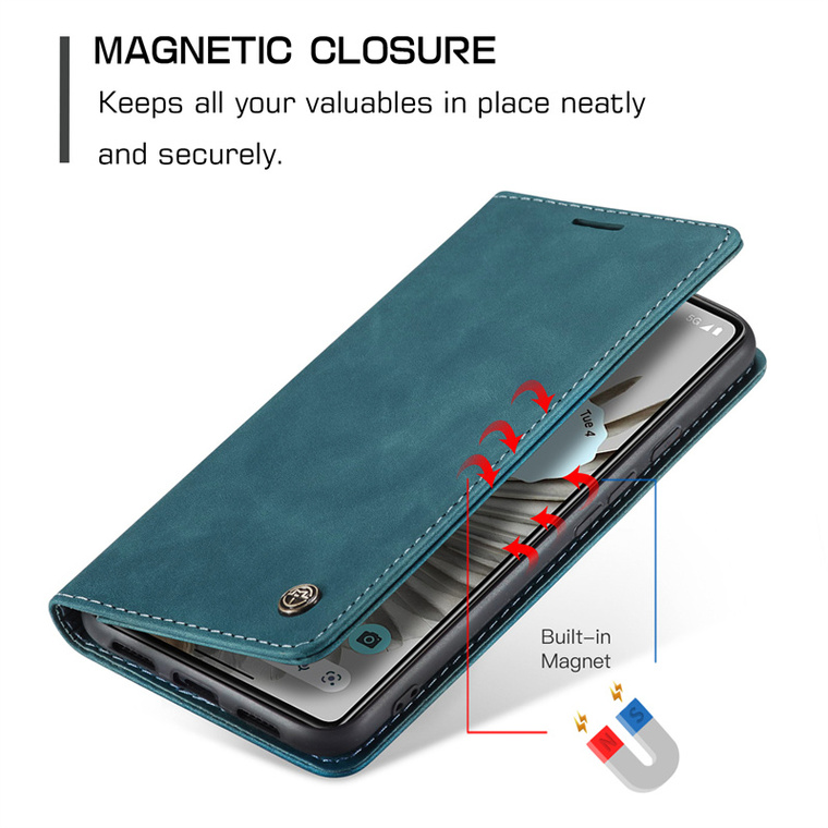 Card Holder Wallets Business Magnetic Wallets Folio Flip Synthetic Leather 8, 8 Pro Google Pixel Phone Case