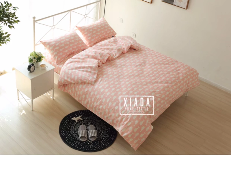 Một mảnh trẻ em giường chăn bông 1.5m1.8m2.0 m của phim hoạt hình cá voi đơn giản chăn bông twill - Quilt Covers 	chăn phao giá rẻ
