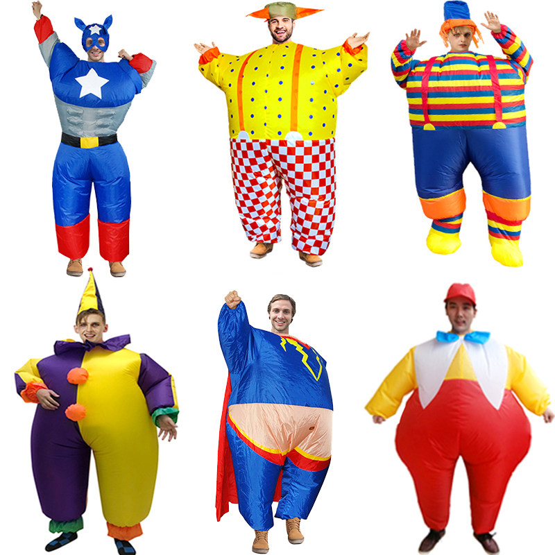 Halloween Annual Event Clowns Show Clothes Inflatable Clothes Funny Walk Cartoon Membership Party Clothes