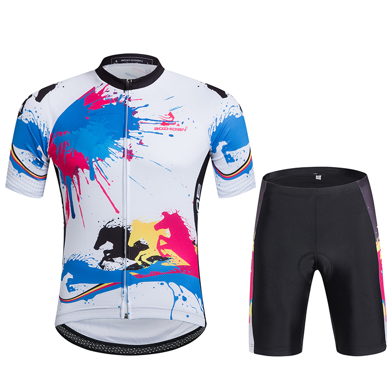 2018 Olympic top color men's and women's cycling clothing breathable and easy-dry mountain clothing cycling equipment competition clothing