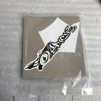 Upgraded version of Youku 110T-2 motorcycle front big board flower sticker Big Board scooter decal