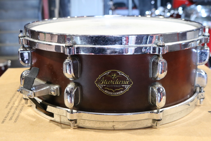 Used snare drum Nissan TAMA STARLCASSIC old sound back to the foundation