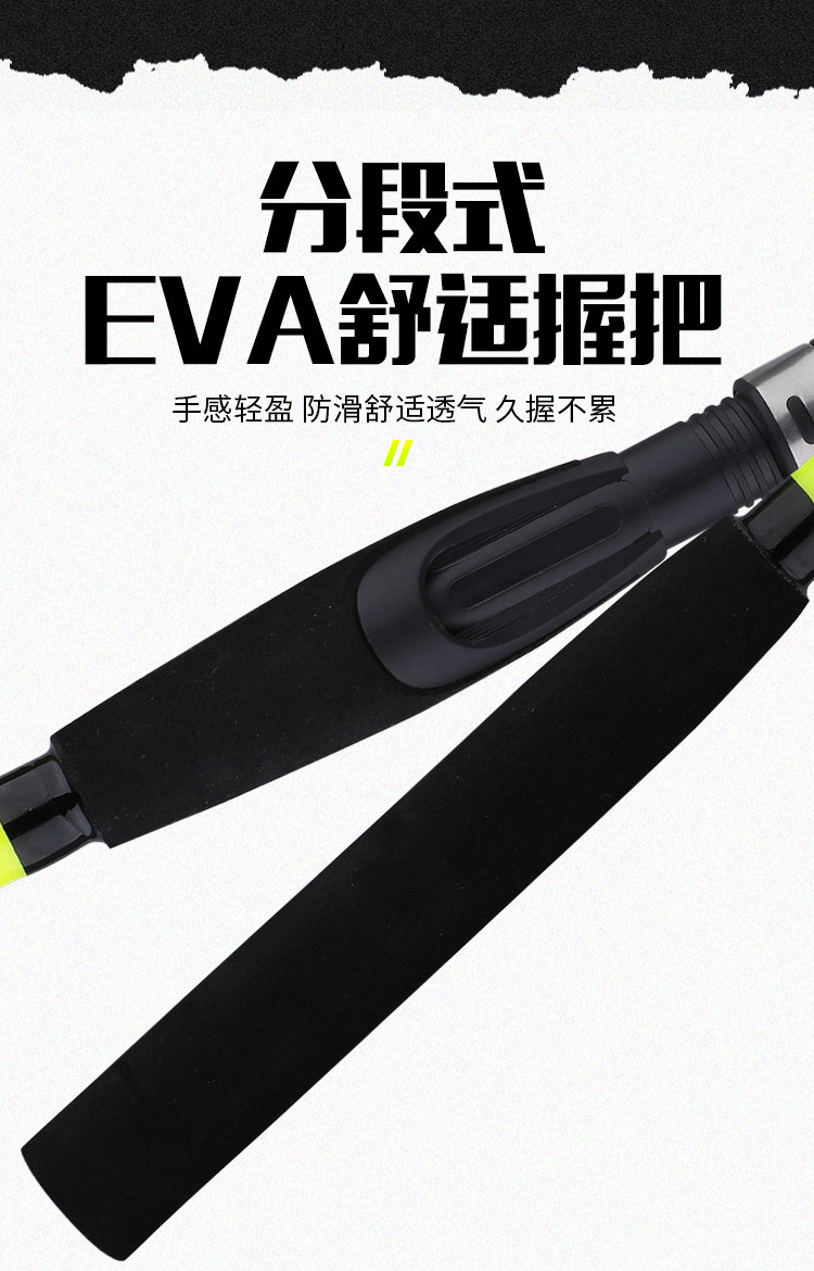 товар из китая 软尾m调路亚竿套装空心插接竿海钓竿海筏竿翘嘴鲈鱼竿筏竿打黑竿 Dongchuan