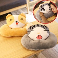 Dễ thương mèo nap gối ngủ văn phòng gối sinh viên 午 gối giờ nghỉ trưa đệm gối nhỏ gối nap tạo tác