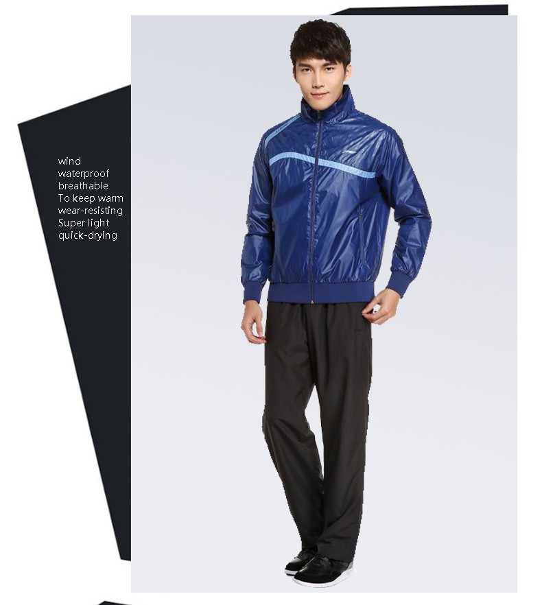 Áo khoác thể thao Li Ning 2018 giản dị áo len dài tay áo khoác len áo khoác mùa thu gió mùa đông và áo khoác mỏng gió nam áo khoác adidas neo