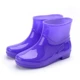 Mùa hè quý bà mưa ủng thời trang ống ngắn mưa chống nước chống trượt người lớn giày nước giày nhựa giày thủy triều làm việc xe rửa giày
