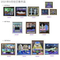 Sold Out Record] Original hand-painted works sold out in September 2021｜Mongolian M Gallery