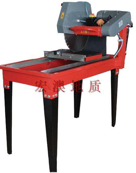 A rock-core cutting machine