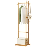 木马人 Простая шляпа стойка спальни пол -к сети с сетью красного подвесного шкафа простая современная упаковка одежды