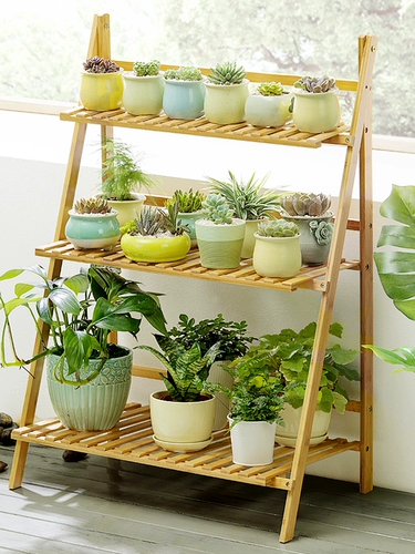 Цветочная стойка гостиная пол -на полки хранения балконы.